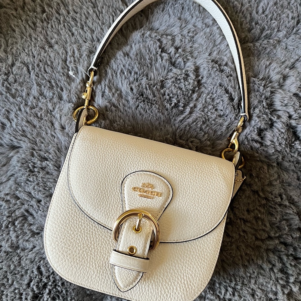 COACH SADDLE BAG includes 2 straps
